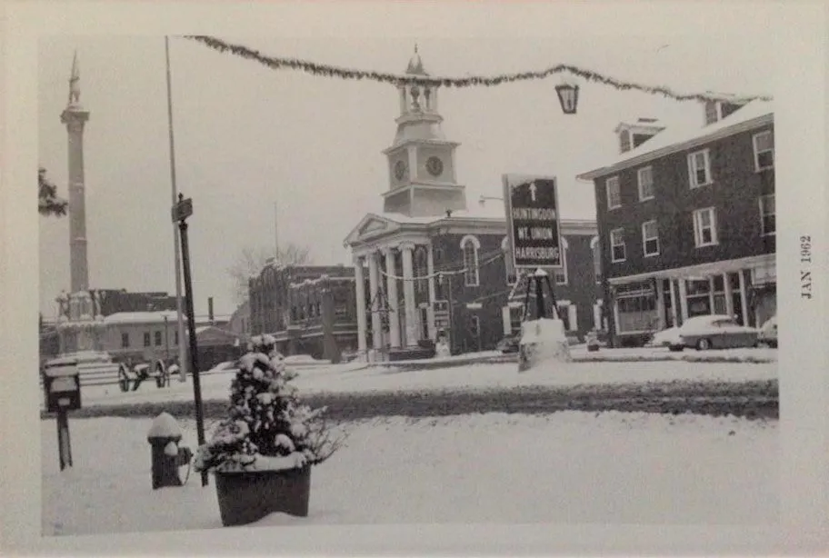 Monument Square, January 1962