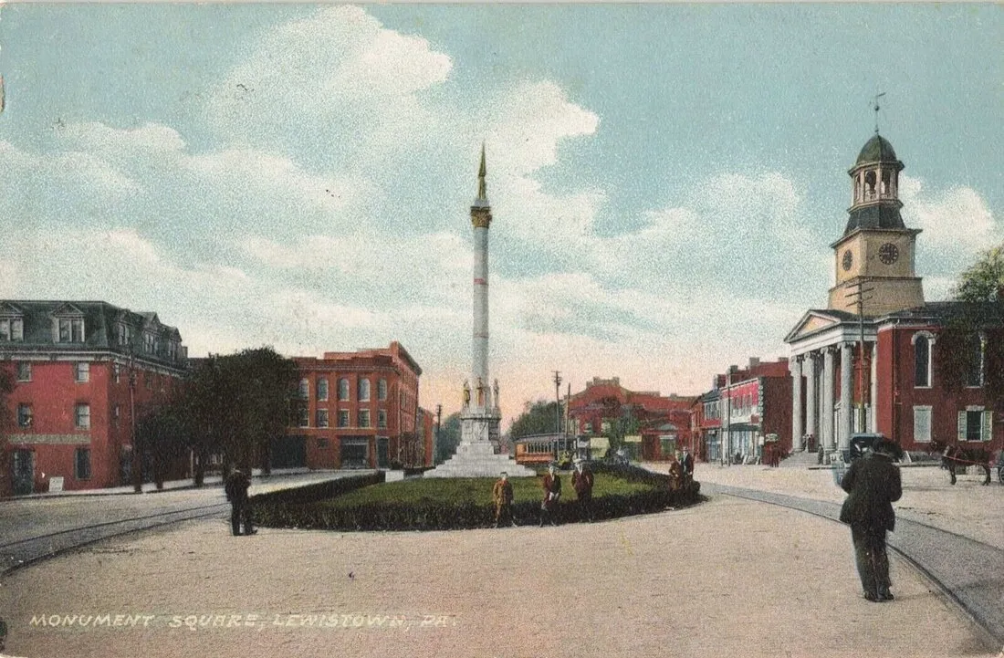 Monument Square, 1910