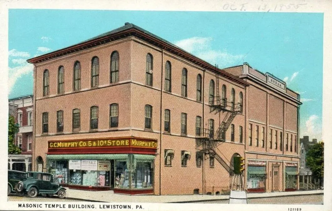 Masonic Temple Building (postcard)